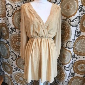 Brand new chiffon long sleeve dress